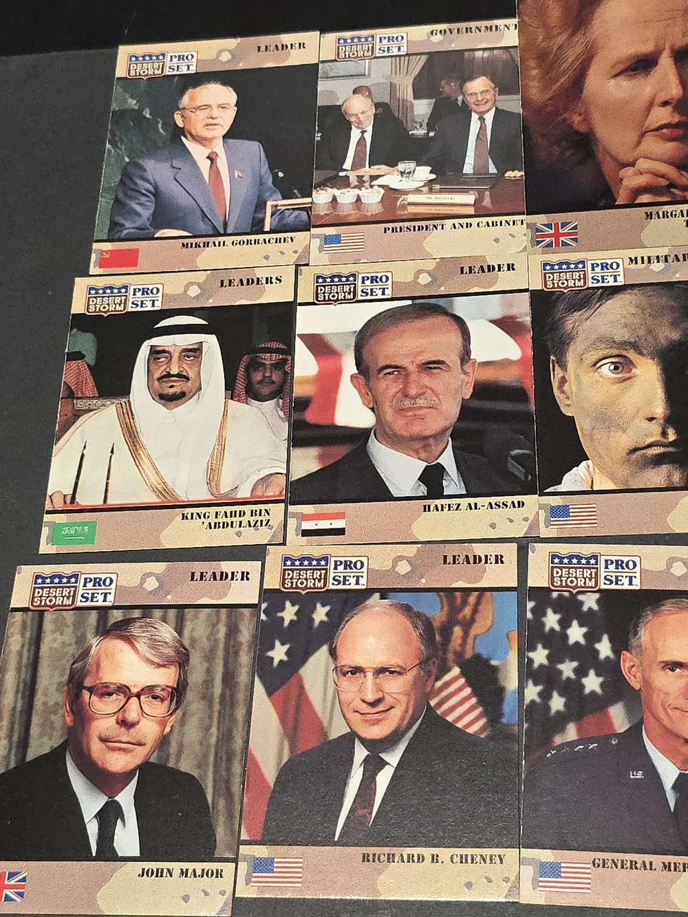 Vintage 1991 Pro Set Desert Storm Trading Cards Base Set 249 Missing #13